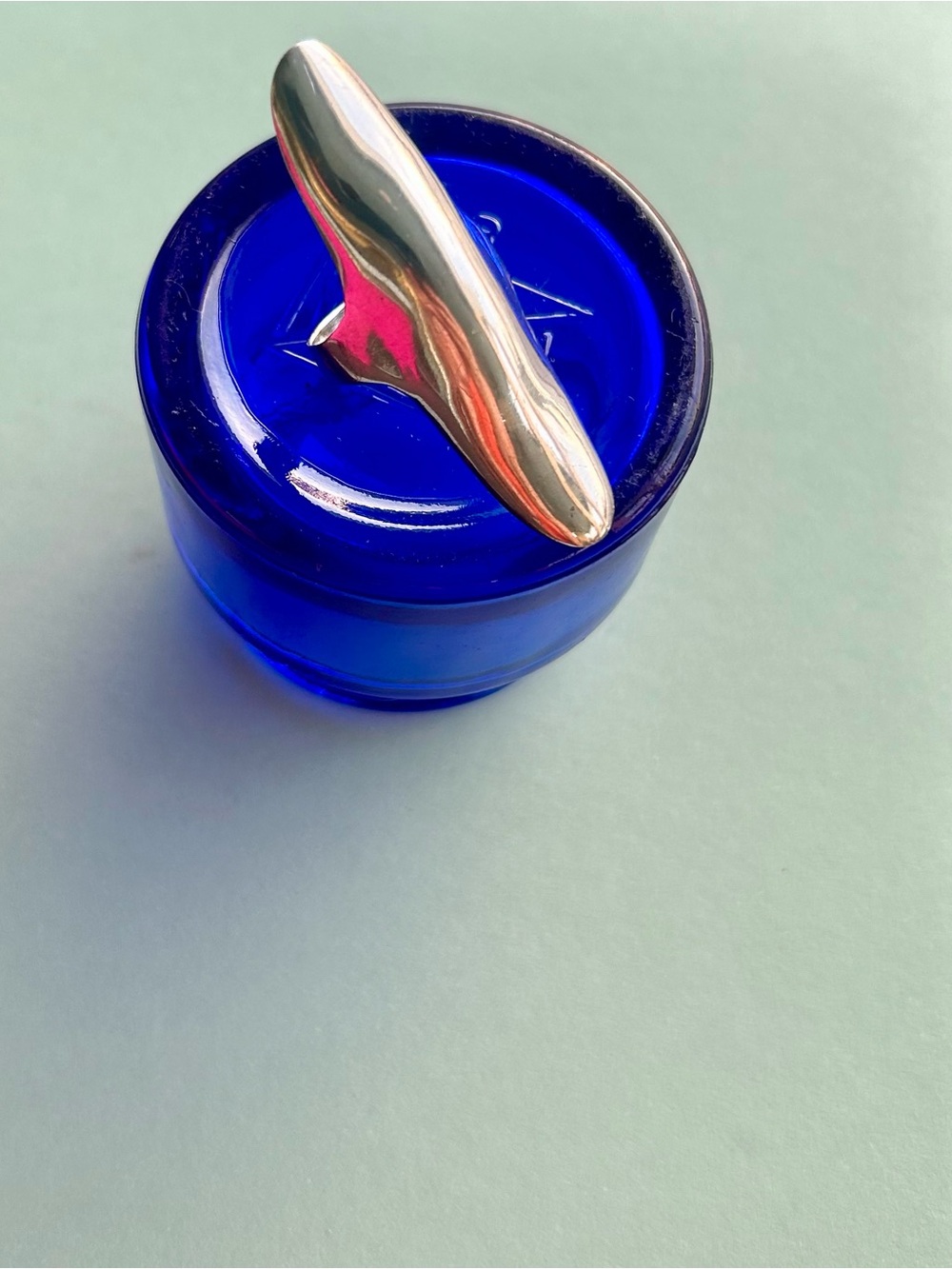 Super Long Sterling Silver Sculptural Statement Ring Sz 9 Vintage, Finger Armour - Picture 2 of 10